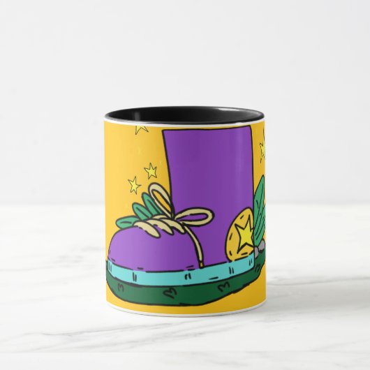 Boot shoe, illustration tasse (Zentrum)