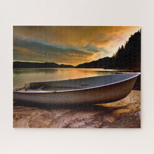 Boot Sunset Puzzle (Horizontal)