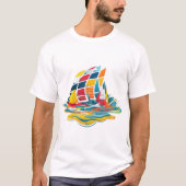 Boot T-Shirt (Vorderseite)