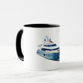 Boot Tasse (Vorderseite Links)