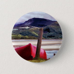 BOOT- UND BERGLANDSCHAFT BUTTON