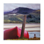 BOOT- UND BERGLANDSCHAFT FLIESE (Vorderseite)