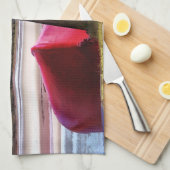 BOOT- UND BERGLANDSCHAFT GESCHIRRTUCH (Viertel Falte)