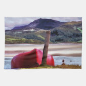 BOOT- UND BERGLANDSCHAFT GESCHIRRTUCH (Horizontal)