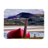 BOOT- UND BERGLANDSCHAFT MAGNET (Horizontal)