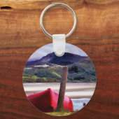 BOOT- UND BERGLANDSCHAFT SCHLÜSSELANHÄNGER (Vorderseite)