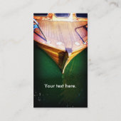 Boot, Visitenkarteschablone Visitenkarte (Rückseite)