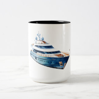 Boot Zweifarbige Tasse