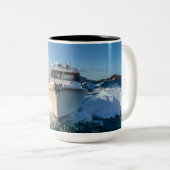 Boot Zweifarbige Tasse (VorderseiteRechts)
