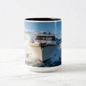 Boot Zweifarbige Tasse (Mittel)
