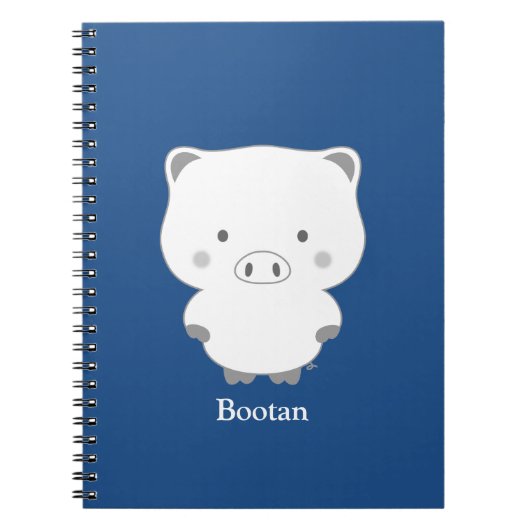 Bootan Notizblock (Vorderseite)