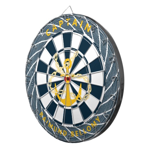 Bootanchor Dartboard Dartscheibe (Vorderseite rechts)