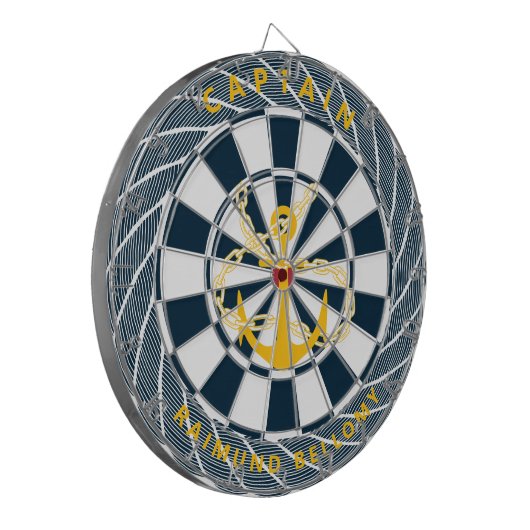 Bootanchor Dartboard Dartscheibe (Vorderseite Links)
