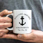 Bootanker Personalisiert Kaffeetasse