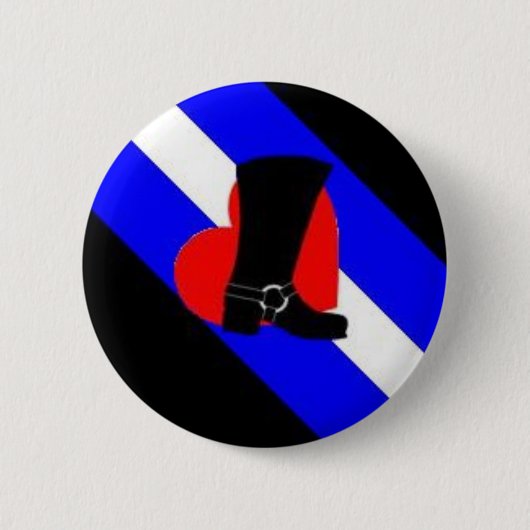 Bootblackstolzflagge Button (Vorderseite)