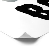 Bootblatt - Halloween Print Poster (Ecke)