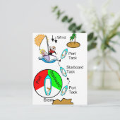 BootBonanza Postkarte (Stehend Vorderseite)