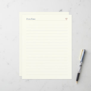 Bootcamp Briefe aus der Heimat Briefpapier