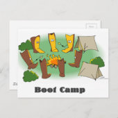 Bootcamp Postkarte (Vorne/Hinten)
