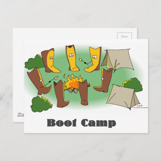 Bootcamp Postkarte (Vorne/Hinten)