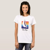 BootColor Square_San Diego T - Shirt (Vorne ganz)