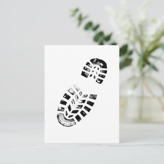 Bootdruck Postkarte (Stehend Vorderseite)