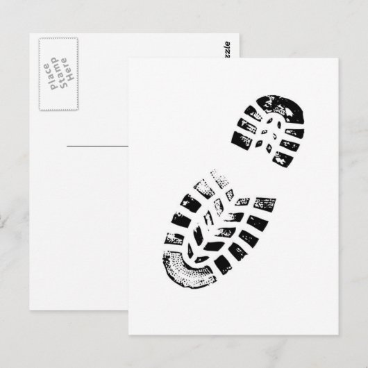 Bootdruck Postkarte (Vorne/Hinten)