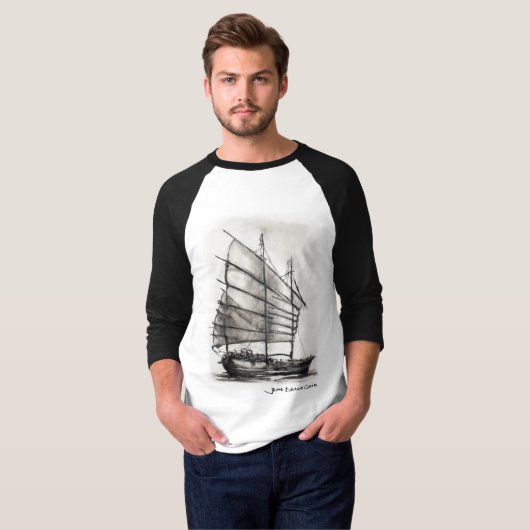 Boote 1 T-Shirt (Vorne ganz)