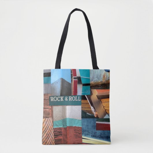 Boote abstrakte Tasche (Vorderseite)