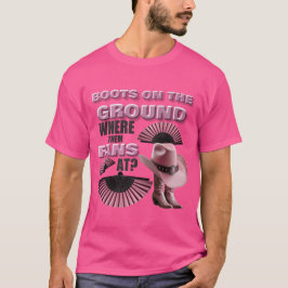 BOOTE AM BODEN (PINK) T-Shirt