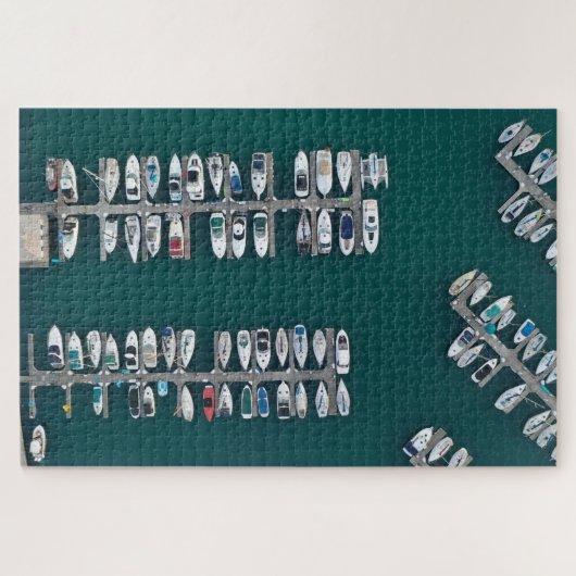 Boote am Michigan-Jigsaw-Puzzle Puzzle (Horizontal)