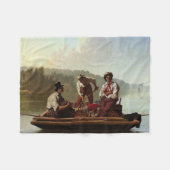 Boote am Missouri Fleecedecke (Vorderseite (Horizontal))