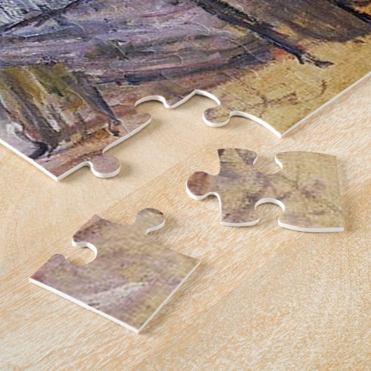 Boote am Strand Monet Fine Art Puzzle (Seite)