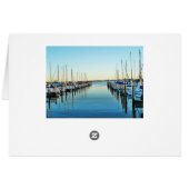Boote am Yachthafen von Shirley Taylor (Rückseite Horizontal)