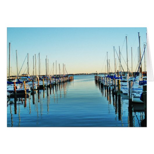 Boote am Yachthafen von Shirley Taylor (Vorderseite (Horizontal))