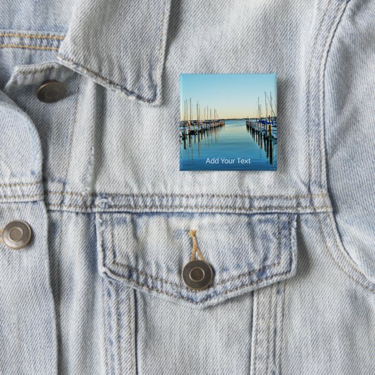 Boote am Yachthafen von Shirley Taylor Button (Beispiel)