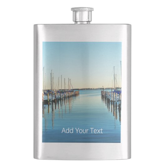 Boote am Yachthafen von Shirley Taylor Flachmann (Vorderseite)