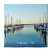 Boote am Yachthafen von Shirley Taylor Fliese (Vorderseite)