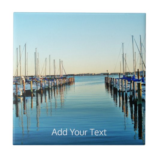 Boote am Yachthafen von Shirley Taylor Fliese (Vorderseite)