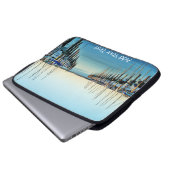 Boote am Yachthafen von Shirley Taylor Laptopschutzhülle (Vorne Knopf)