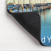 Boote am Yachthafen von Shirley Taylor Mousepad (Ecke)