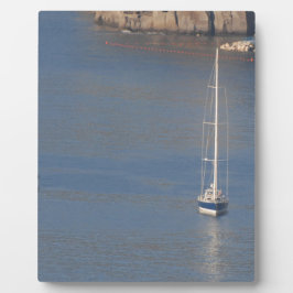Boote an der Erholung in Sorrento Italien Fotoplatte