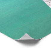 Boote an einer Anlegestelle im Pazifik Poster (Ecke)