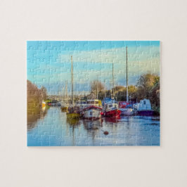 Boote an Lydney Hafen Puzzle