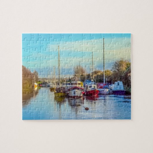 Boote an Lydney Hafen Puzzle (Horizontal)