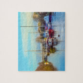 Boote an Lydney Hafen Puzzle (Vertikal)