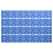 Boote Aquarell Blue Sea Combed Baumwollgewebe Stoff (Yard (91,4 cm))