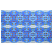 Boote Aquarell Blue Sea Combed Baumwollgewebe Stoff (Fat Quarter (45,7 x 55,9 cm))