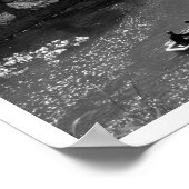 Boote auf Chidorigafuchi: Tokio, Japan Poster (Ecke)