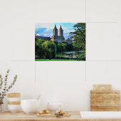 Boote auf dem Central Park Lake, San Remo Poster (Küche)